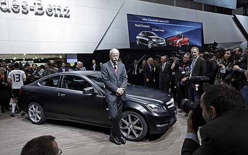 Mercedes-Benz - New Mercedes-Benz Classe C Coup con Presidente del Consiglio di Daimler AG e Responsabile Mercedes-Benz Cars Dr. Dieter Zetsche